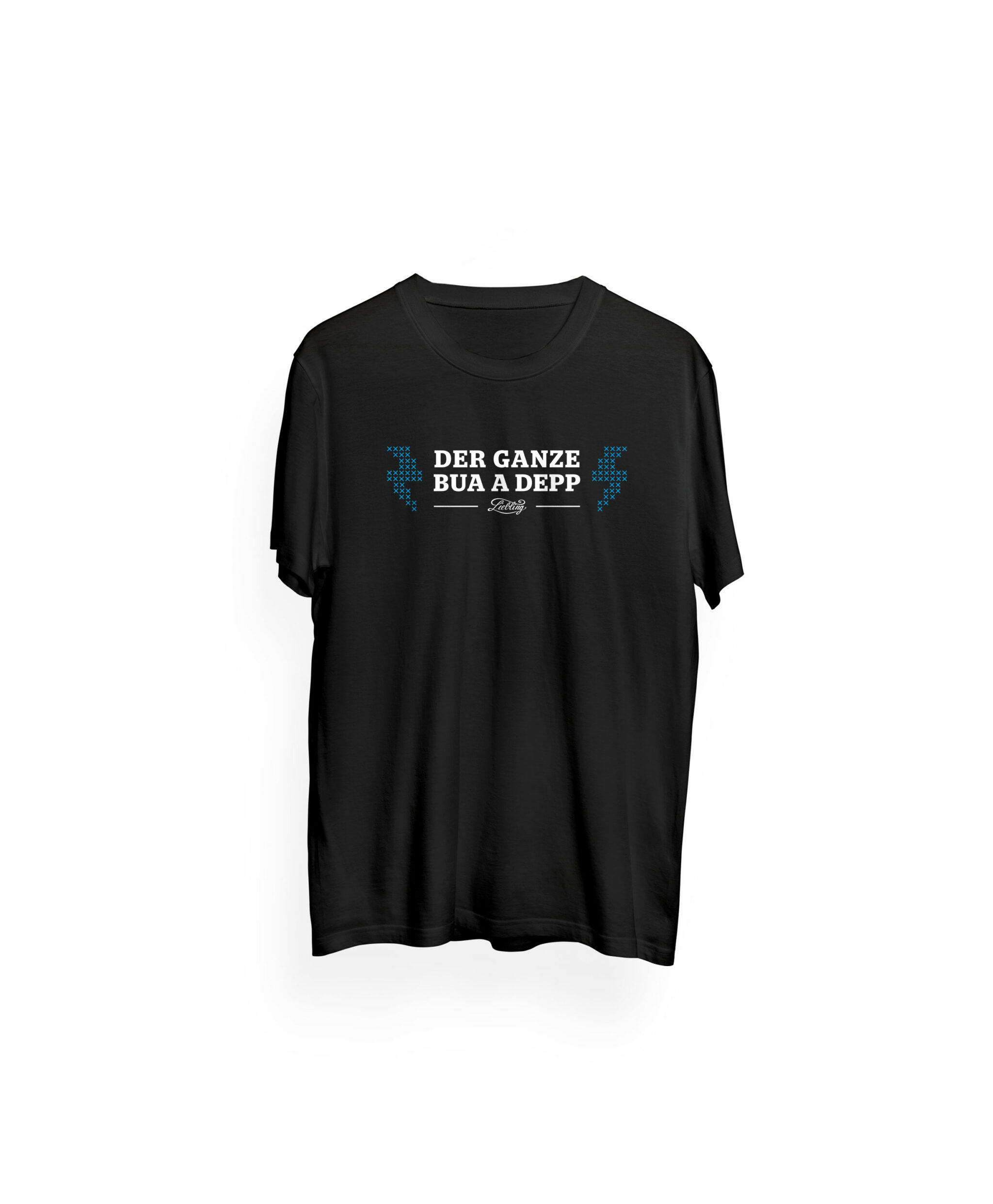 liebling_streetwear_bayern_tracht_tshirt_buaadepp_schwarz